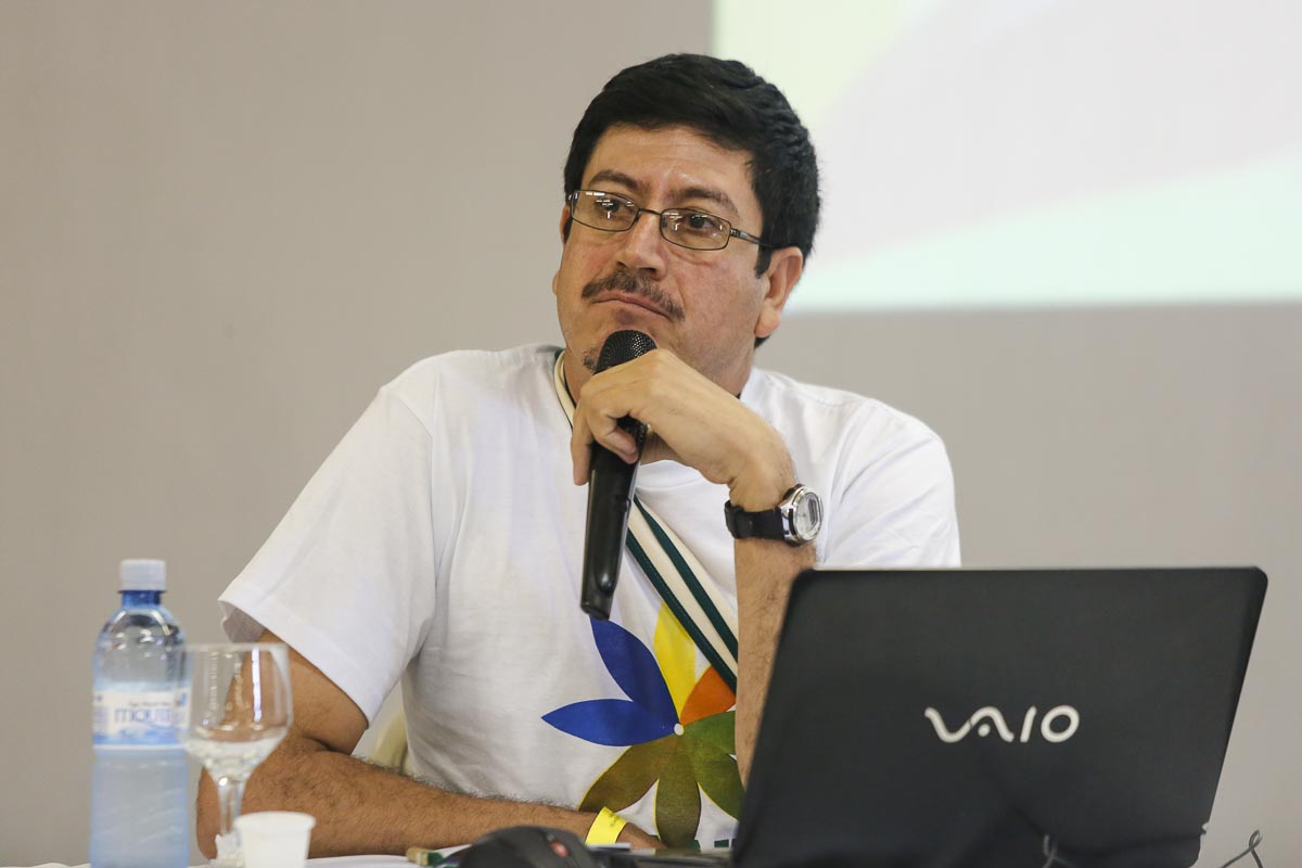 Aníbal Salazar, de Fundebase, de Guatemala 
